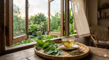 3 loại lá đun nước uống buổi tối giúp ngủ ngon và mát gan hơn mùa hè