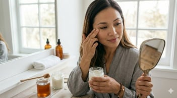 Cách làm mờ nếp nhăn tự nhiên bằng dầu dừa