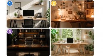 Quiz: Chọn 1 chiếc bàn làm việc để xem bạn đang mạnh lý trí hay giàu cảm xúc và cần thay đổi gì?