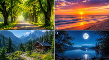 Quiz: Chọn khung cảnh khiến bạn thấy bình yên nhất - Đáp án tiết lộ điều ít ai biết về con người bạn
