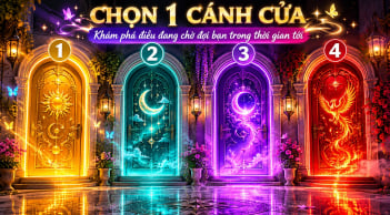 Quiz: Chọn một cánh cửa bạn muốn bước vào nhất để khám phá điều đang chờ đợi bạn trong thời gian tới