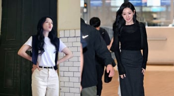 Không cần diện đồ cầu kỳ, Kim Ji Won vẫn luôn nổi bật nhờ gu thời trang tối giản đầy khí chất