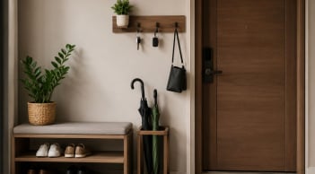 5 vật dụng nên đặt cạnh cửa ra vào, giúp ngôi nhà gọn gàng và tiện lợi hơn mỗi ngày
