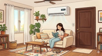 Đóng kín cửa bật điều hòa: Sai lầm tai hại khiến tiền điện tăng vọt, rước bệnh vào thân
