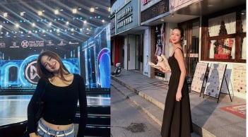 Phong cách thời trang của mỹ nhân có chiều cao 'khủng' nhất showbiz