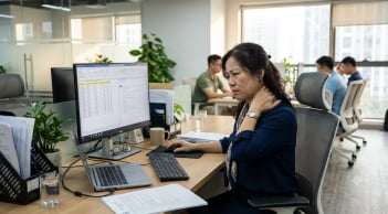 Vì sao người trung niên dễ đau vai gáy hơn trước?