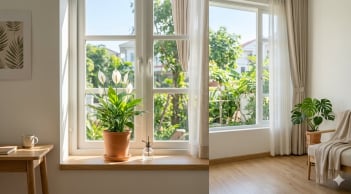 3 loại cây nhỏ nên đặt gần cửa sổ mùa hè giúp nhà mát hơn
