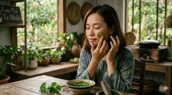 Cách dùng rau má hỗ trợ làm mờ sạm nám, giúp da sáng khỏe hơn