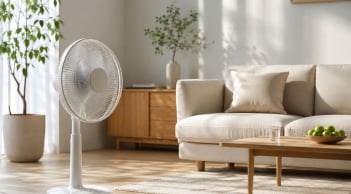 Quạt điện nên hướng từ trên đầu xuống, từ dưới lên hay ngang thân?