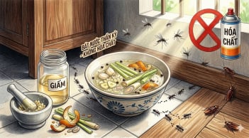 Đặt một bát nước này ở góc nhà: Muỗi kiến gián rủ nhau chạy sạch, không cần một giọt hóa chất