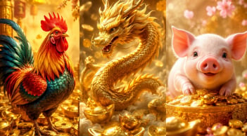 Thứ Hai, Thứ Ba (8-9/6): 3 tuổi Giàu Như Vũ Bão, tiền đếm mỏi tay