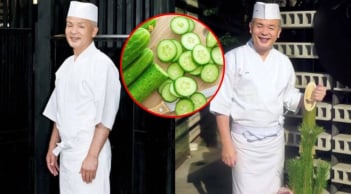 Cách ăn dưa chuột giảm 11kg trong 2 tháng của đầu bếp Nhật