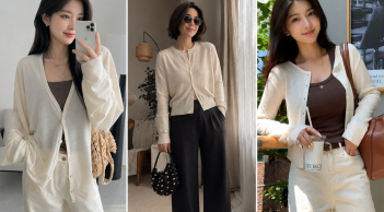 Cardigan mỏng – món đồ công sở được yêu thích nhờ sự thanh lịch và tính ứng dụng cao