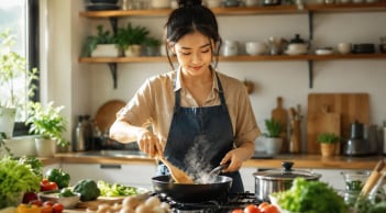 Điều gì khiến nhiều người quay lại nấu ăn tại nhà?