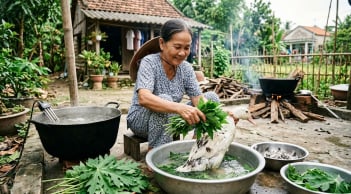 Nhổ lông vịt siêu nhanh, sạch tuốt lông măng nhờ 1 nắm lá đu đủ