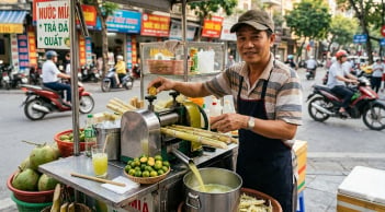 Vì sao khi ép nước mía người bán thường cho thêm 1 quả quất?