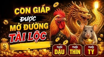 Lộc Trời cho, 4 con giáp sống thảnh thơi hưởng sau tuổi 40