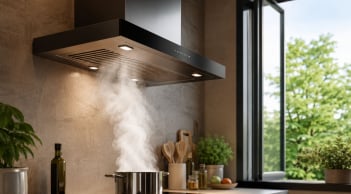 Nên đóng hay mở cửa khi máy hút mùi hoạt động? Nhiều người làm sai nên không hiệu quả