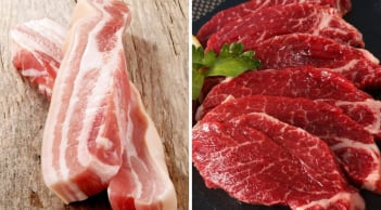 Thịt Lợn và Thịt Bò loại nào bổ hơn?