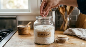 Cho một nhúm gạo vào lọ muối: Mẹo nhỏ giải quyết ngay nỗi bực mình của 99% người nội trợ