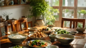 Một gia đình đi xuống thường xuất hiện 4 dấu hiệu trong bữa cơm
