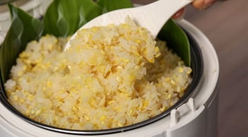 Cách đồ xôi nhanh không cần ngâm gạo: Xôi dẻo mềm, thơm nức, không khô cứng