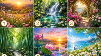  
Chọn 1 hình ảnh thiên nhiên thích nhất để xem thời hoàng kim của bạn còn bao lâu nữa sẽ tới