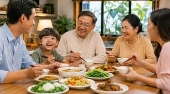 Gia đình hòa thuận thường tránh nhắc đến 2 vấn đề này trong bữa cơm