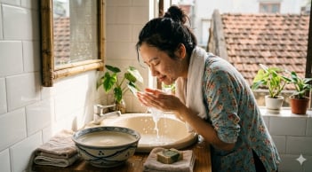 Tại sao nước vo gạo có khả năng trị nám và làm sáng da?