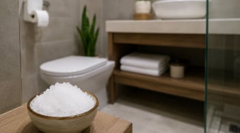 Vì sao nên đặt một bát muối trong nhà tắm, nhà vệ sinh? Nhiều người làm theo và thu nhiều lợi ích