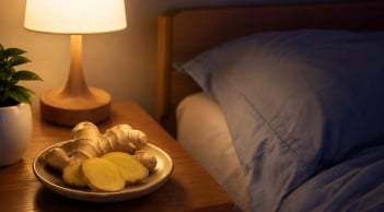 Để đĩa gừng ở đầu giường, công dụng bất ngờ nhiều người chưa biết