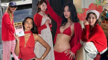 Đỏ dâu tây trở thành gam màu được săn đón nhất mùa hè 2026, từ sàn diễn đến street style