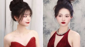 Chọn kiểu tóc búi phù hợp với từng dáng mặt để tôn nét đẹp tự nhiên