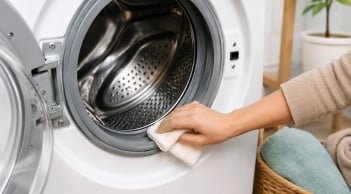 5 mẹo nhỏ khử mùi hôi máy giặt để quần áo giặt xong thơm tho hơn