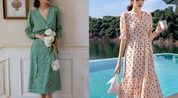 Váy chấm bi không hề lỗi mốt: 3 bí quyết diện đẹp, thanh lịch và thời thượng