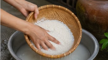 Vo gạo tưởng đơn giản hóa ra không: Vo sai cách âm thầm giữ độc tốt và làm cơm kém ngon