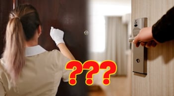 Tại sao bạn phải 'gõ cửa 3 lần' khi nhận phòng khách sạn?