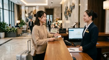 Nhận phòng khách sạn hãy nói nhỏ 3 câu này với lễ tân: Bạn sẽ được nhiều ưu đãi