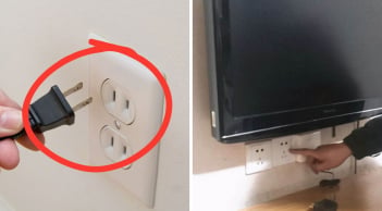 Tại sao bạn nên rút ngay phích cắm Tivi khi vừa nhận phòng khách sạn?
