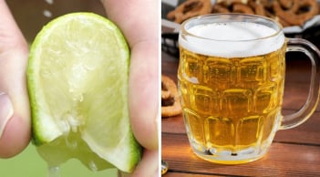 Tại sao bạn nên thả vài lát chanh tươi vào cốc bia?