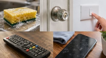Thứ bẩn nhất trong nhà đôi khi không phải bồn cầu: 4 vị trí nhiều người không ngờ tới