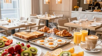 Vì sao các khách sạn thường có buffet sáng miễn phí?