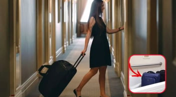 Tại sao bạn nên cho vali vào phòng tắm ngay khi vào khách sạn?