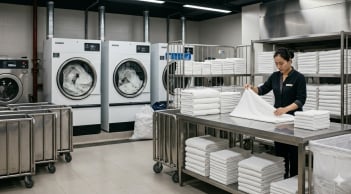 Vì sao khăn tắm khách sạn gần như luôn có màu trắng? Hóa ra đây là lựa chọn đầy tính toán
