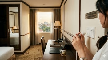 Tại sao bạn nên rút phích cắm tivi ngay khi vừa nhận phòng khách sạn?