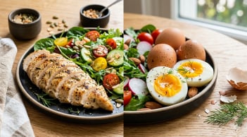 Trứng gà và thịt gà: Thực phẩm nào cung cấp nhiều protein hơn?