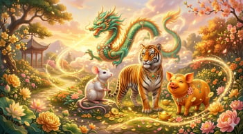 Từ 21/6 đến 30/6: 4 tuổi đón lộc bất ngờ, tiền vào liên tiếp, làm gì cũng thuận