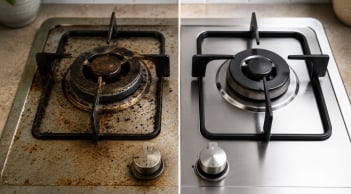 Mẹo làm sạch vết rỉ sét trên bếp gas bằng nguyên liệu dễ tìm, không cần hóa chất mạnh