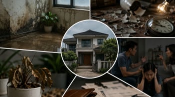 5 dấu hiệu cho thấy phong thủy ngôi nhà rất xấu, ở càng lâu càng tổn hao tài lộc và sức khỏe