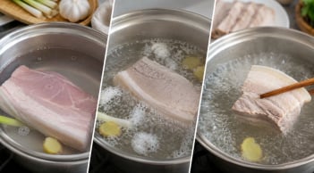 Nên luộc thịt từ nước sôi hay nước lạnh? Đầu bếp tiết lộ cách giúp thịt ngọt ngon, không thâm không khô